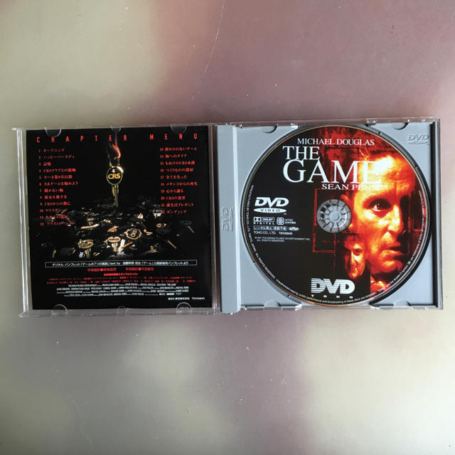 THE GAME ゲーム 廃盤 DVD マイケルダグラス デヴィッドフィンチャー