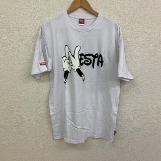 ネスタブランド(NESTA BRAND)の◆新品未使用◆NESTA BRAND Tシャツ「指N」白 Lサイズ(Tシャツ/カットソー(半袖/袖なし))