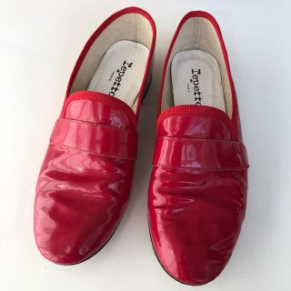 レペット(repetto)のレペット パテント シューズ レッド(バレエシューズ)