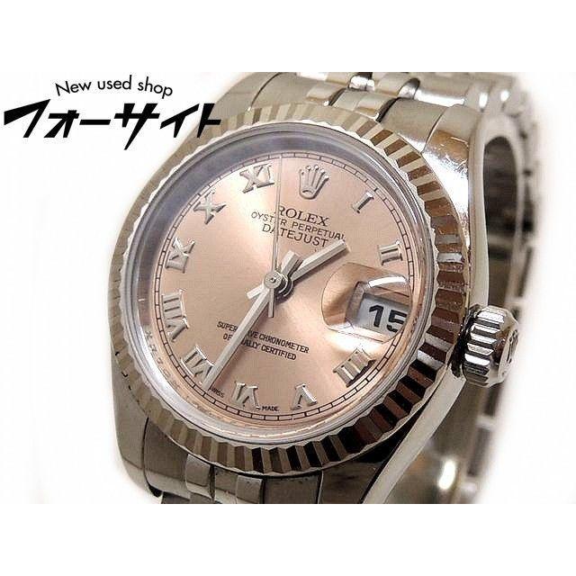 ROLEX - ロレックス■179174 M番 デイトジャスト ピンク SS/K18WG 時計の通販 by ＦＯＲＥＳＩＧＨＴ's shop｜ロレックスならラクマ