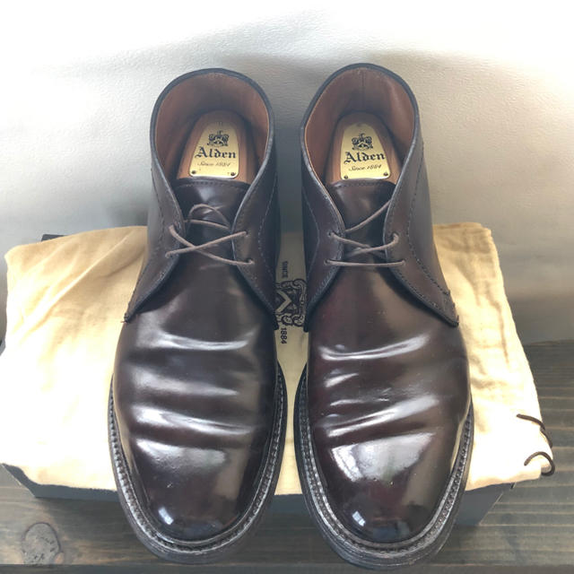Alden - オールデン コードバン 1339 チャッカブーツ サイズ8の通販 by