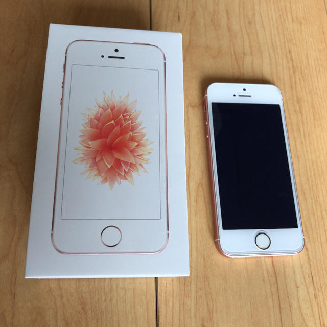 【超美品】iPhone SE ローズゴールド 16GB