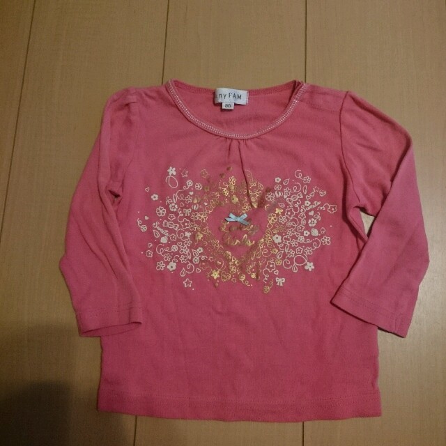 anyFAM(エニィファム)のエニィファム 長袖Tシャツ 80 キッズ/ベビー/マタニティのベビー服(~85cm)(Ｔシャツ)の商品写真