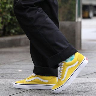 ヴァンズ(VANS)のvans オールドスクール イエロー(スニーカー)