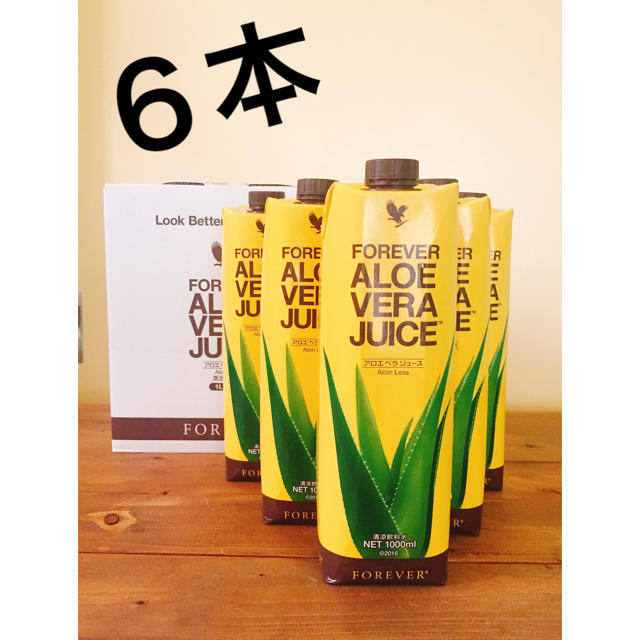 フォーエバーアロエベラジュース6本-