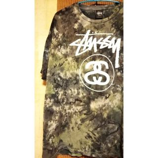 ステューシー(STUSSY)のSTUSSYステューシーbigLogoタイダイ染めtシャツ(Tシャツ/カットソー(半袖/袖なし))