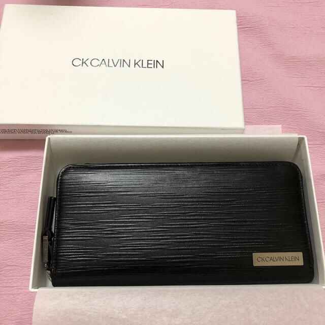 Calvin Klein(カルバンクライン)のCalvin Klein/カルバンクライン ラウンドファスナー 長財布 メンズのファッション小物(長財布)の商品写真