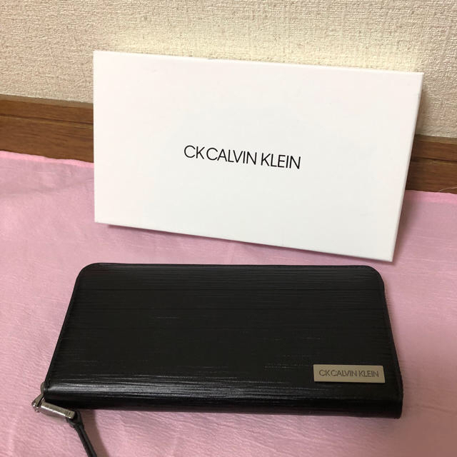 Calvin Klein(カルバンクライン)のCalvin Klein/カルバンクライン ラウンドファスナー 長財布 メンズのファッション小物(長財布)の商品写真