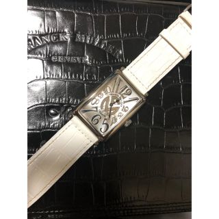 フランクミュラー(FRANCK MULLER)の※最終値下げ フランクミュラー ロングアイランド レリーフ 1002QZ(レザーベルト)