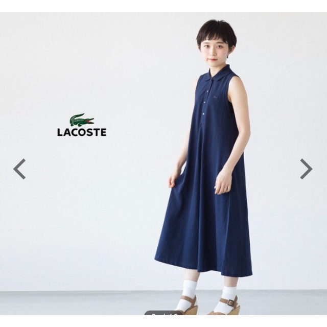 Lacoste ラコステ ノースリーブポロワンピース 34サイズ 美品の通販 By なお S Shop ラコステならラクマ