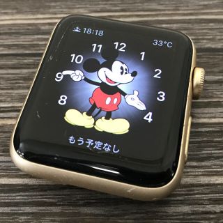 アップル(Apple)のAPPLE WATCH SERIES2 ALUMINUM42mmゴールド(腕時計(デジタル))