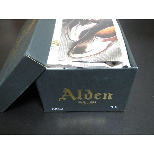 【期間限定】ALDEN 24802 CIGAR CORDOVAN レアカラー