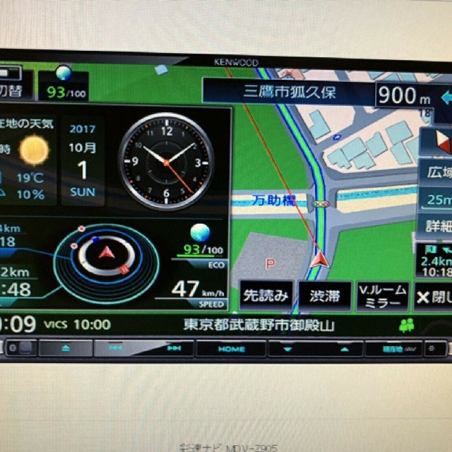 KENWOOD カーナビ MDV―S706自動車/バイク