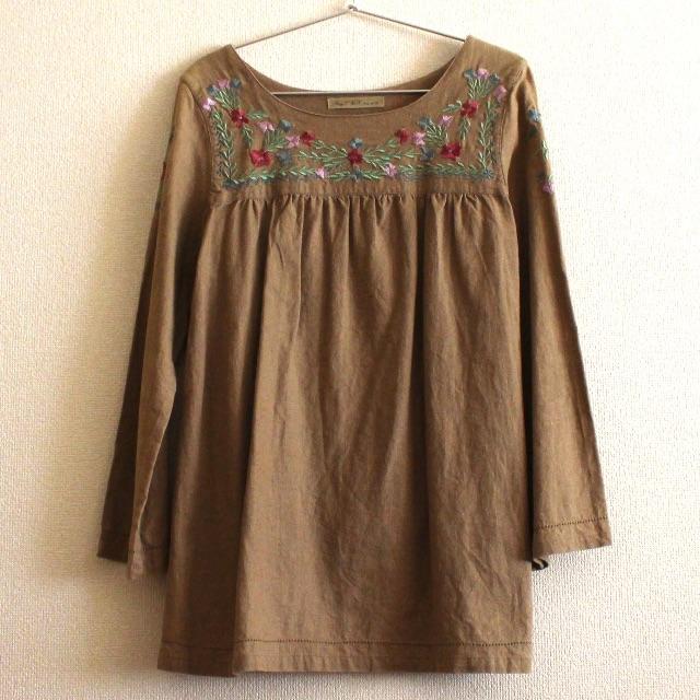 【正規逆輸入品】 ハグオーワーHug O War 刺繍チュニック