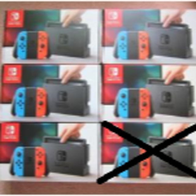 Nintendo Switch - ララ 5台セット 新品 Nintendo Switch ネオン クーポン付