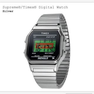 シュプリーム(Supreme)のsupreme TIMEX  早い者勝ち 値下げ(腕時計(デジタル))