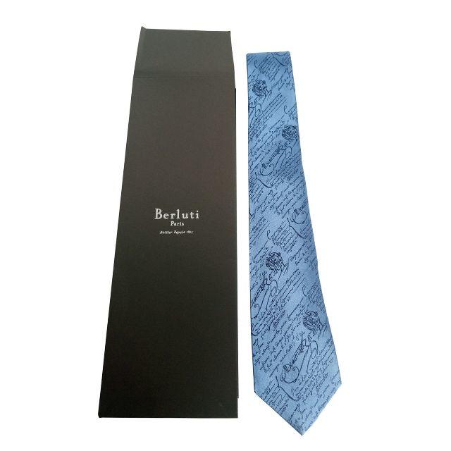 Berluti(ベルルッティ)のBerluti ベルルッティ ネクタイ シルク 高級感 メンズ  メンズのファッション小物(ネクタイ)の商品写真