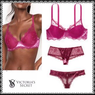 ヴィクトリアズシークレット(Victoria's Secret)のブラ ショーツ３点セット(ブラ&ショーツセット)