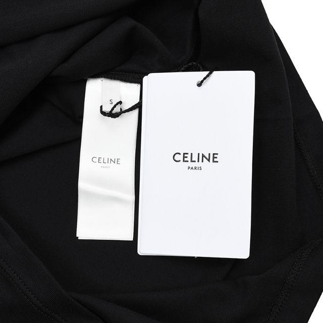 celine(セリーヌ)のCELINE セリーヌ ブラック半袖Tシャツ S メンズのトップス(Tシャツ/カットソー(半袖/袖なし))の商品写真