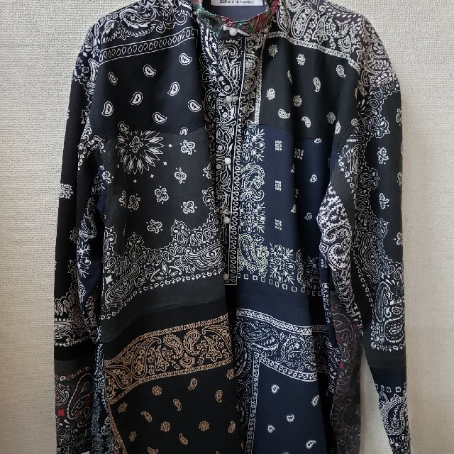 SALE】 19aw children of the discordance バンダナシャツ シャツ