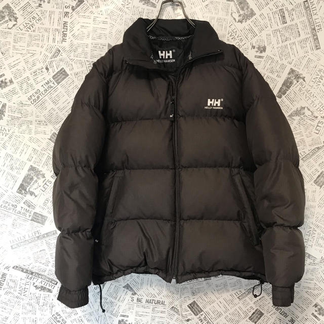 1075 Helly Hansen アウター ダウンジャケット M 黒 ブラック