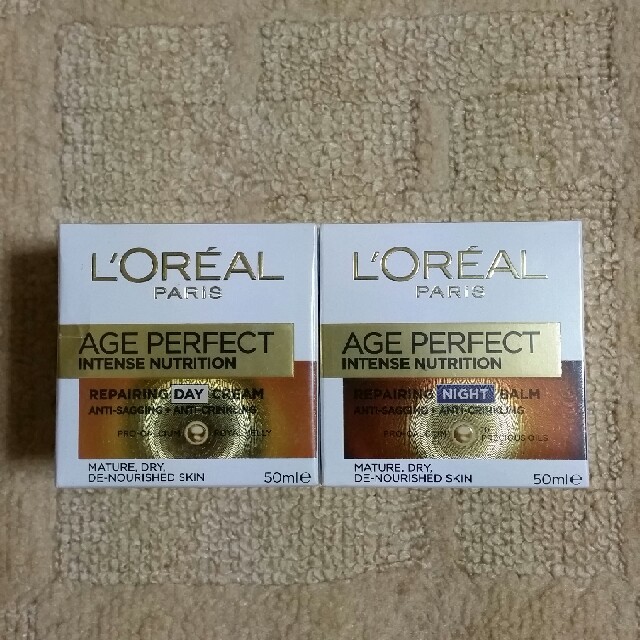 L'Oreal Paris(ロレアルパリ)のL'OREAL PARIS クリーム2個セット昼夜用各1個 コスメ/美容のスキンケア/基礎化粧品(フェイスクリーム)の商品写真