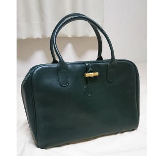 ロンシャン(LONGCHAMP)のロンシャン レザーハンドバッグ(ハンドバッグ)