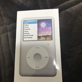 アップル(Apple)の【ミクロ様専用】iPod classic 160GB シルバー ☆新品未使用☆(ポータブルプレーヤー)