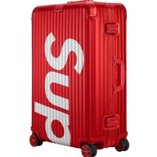 シュプリーム(Supreme)のsupreme RIMOWA Topas Multiwheel 82L red(トラベルバッグ/スーツケース)