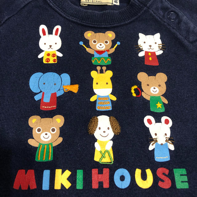 mikihouse(ミキハウス)のミキハウス トレーナー 80 キッズ/ベビー/マタニティのベビー服(~85cm)(トレーナー)の商品写真