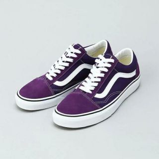 ヴァンズ(VANS)のバンズ オールドスクール パープル 27cm 新品(スニーカー)