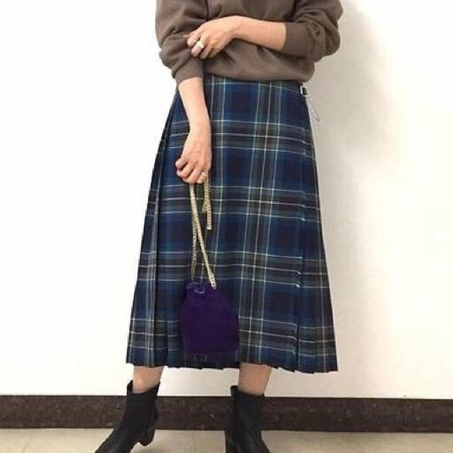 IENA SLOBE グレンファイン チェックキルトロングスカート www ... IENA SLOBE グレンファイン チェックキルトロングスカート www ...