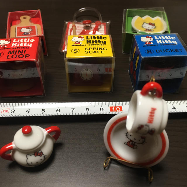 レア✨ サンリオ リトルキティ ミニチュア コレクション 32点 昭和- レア✨ サンリオ リトルキティ ミニチュア コレクション 32点 昭和-
