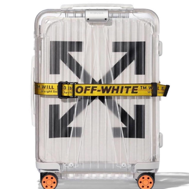 メンズRIMOWA OFFWHITE コラボ キャリーケース ホワイト