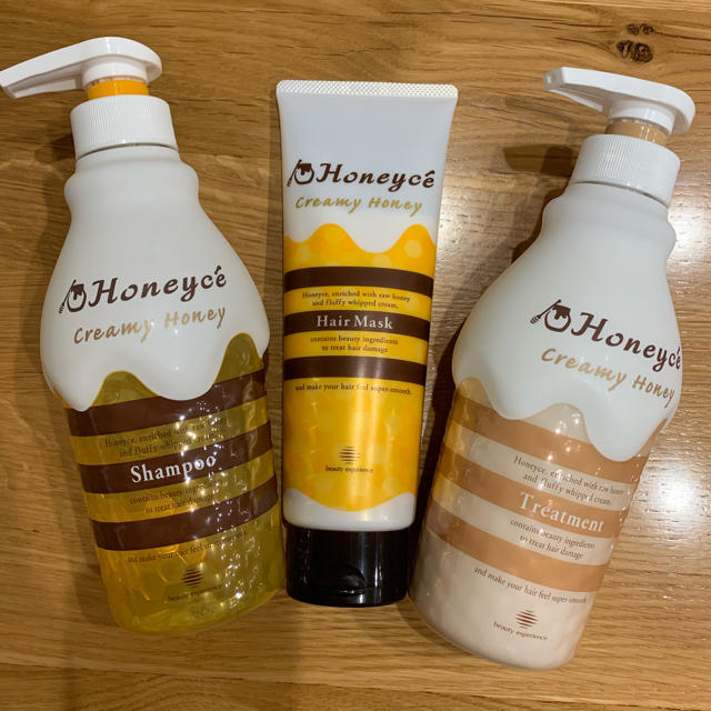 Honeyce'(ハニーチェ)のハニーチェ★3点セット コスメ/美容のヘアケア/スタイリング(ヘアケア)の商品写真