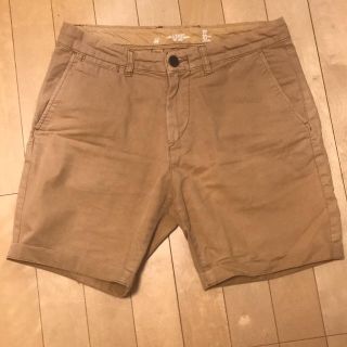 エイチアンドエム(H&M)のH&M ショートパンツ 28インチ ブラウン(ショートパンツ)