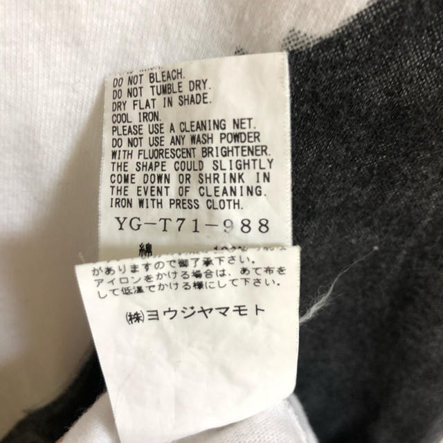 Y's(ワイズ)のY’s Tシャツ ワイズ yohji yamamoto メンズのトップス(Tシャツ/カットソー(半袖/袖なし))の商品写真