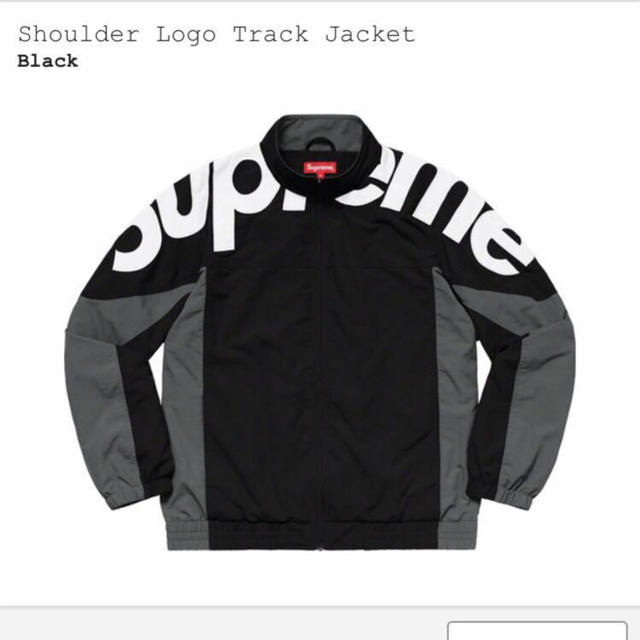 supreme ナイロントラックジャケット ブラック L