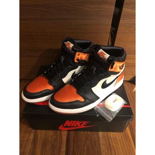 ナイキ(NIKE)のnike jordan 1 shattered backboard サテン (スニーカー)