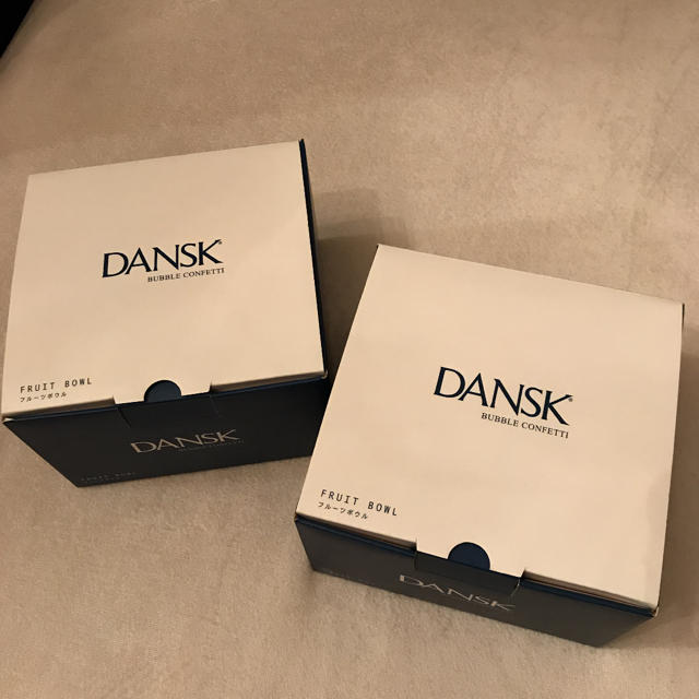 DANSK(ダンスク)のDANSK フルーツボウル 2個セット インテリア/住まい/日用品のキッチン/食器(食器)の商品写真