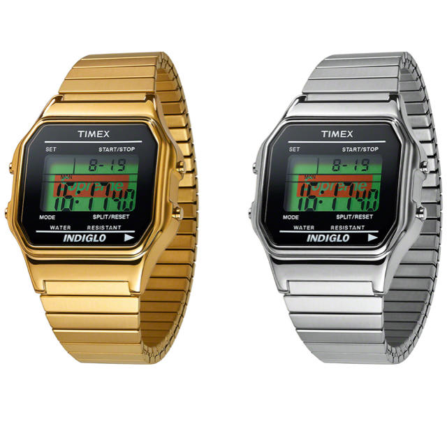 割引クーポン毎日配布中 Supreme Timex® Digital Watch Gold ゴールド