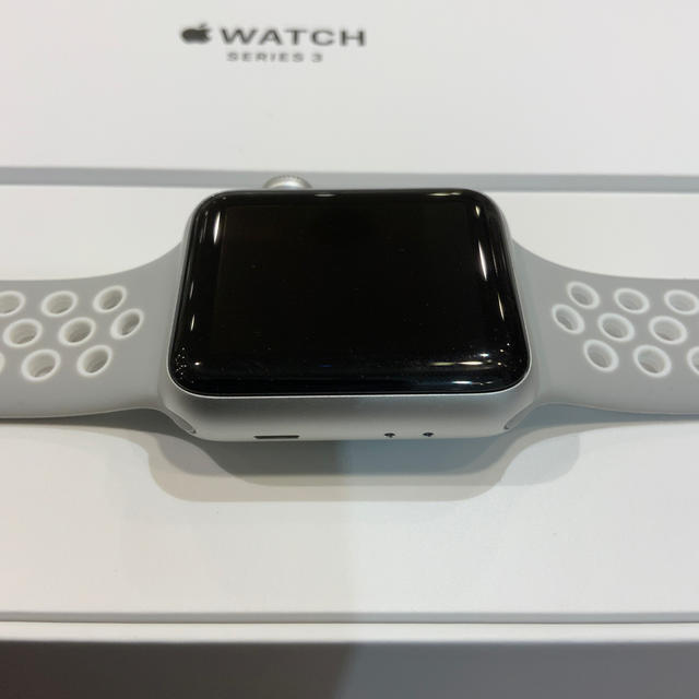 Apple Watch(アップルウォッチ)の(純正品) Apple Watch series3 38mm GPS メンズの時計(腕時計(デジタル))の商品写真