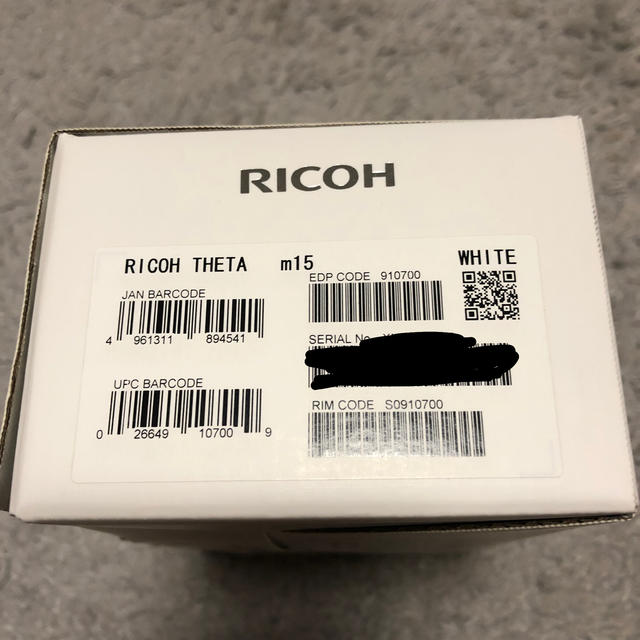 RICOH(リコー)の値下げ THETA スマホ/家電/カメラのカメラ(コンパクトデジタルカメラ)の商品写真