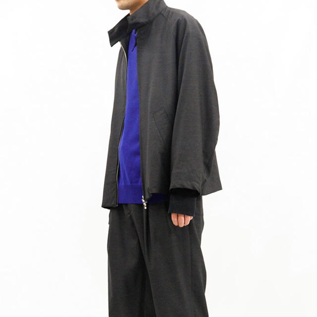 SUNSEA(サンシー)の【URU】ウル 19SS スウィングトップ サイズ1 チャコール メンズのジャケット/アウター(ブルゾン)の商品写真