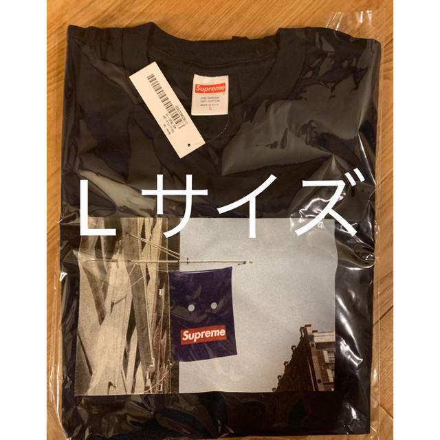 supreme バナーT ネイビー L シュプリーム