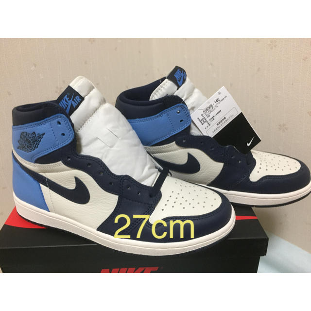 AIR JORDAN 1 エアジョーダン1  レトロ HIGH OG27cm