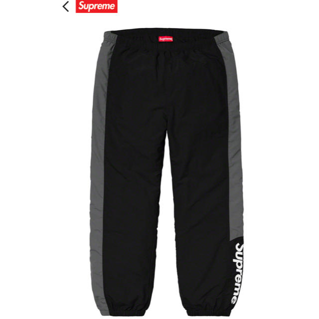 Supreme(シュプリーム)のsupreme side logo track pant black メンズのパンツ(その他)の商品写真