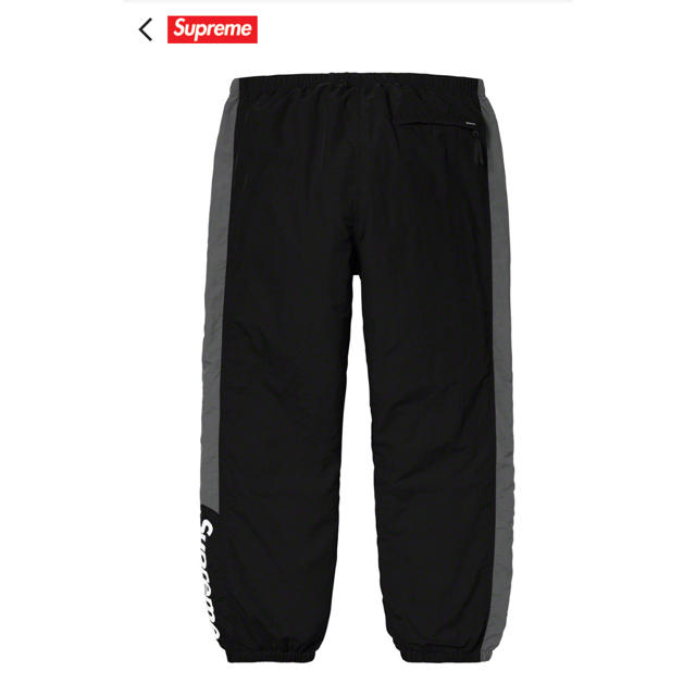 Supreme(シュプリーム)のsupreme side logo track pant black メンズのパンツ(その他)の商品写真