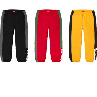 シュプリーム(Supreme)のsupreme side logo track pant black(その他)