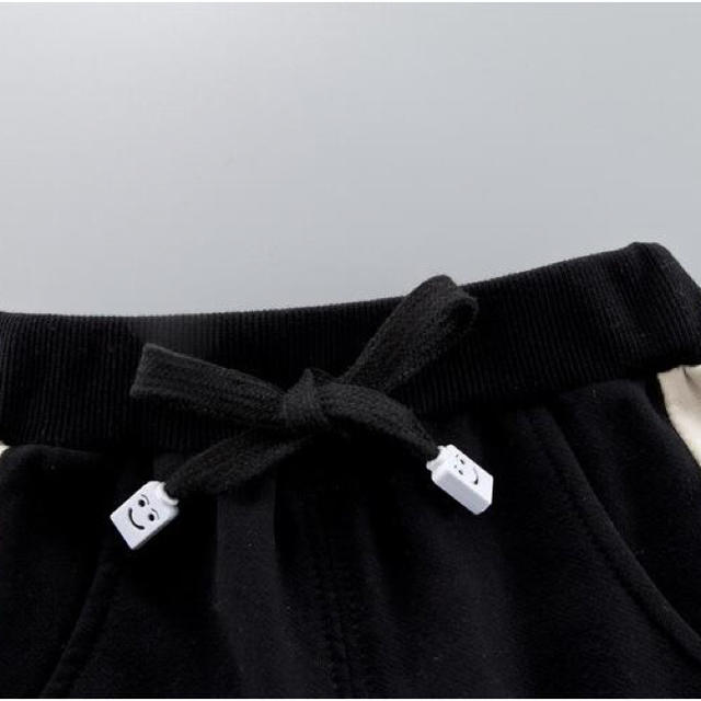 Supreme(シュプリーム)のロゴスウェットパンツ ブラック 80 キッズ/ベビー/マタニティのベビー服(~85cm)(パンツ)の商品写真